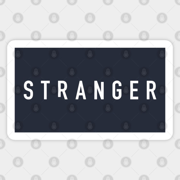 Stranger Sticker by Vekster